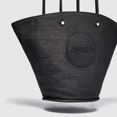 Sultra Basket Tote Bag - Black