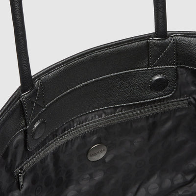 Sultra Basket Tote Bag - Black