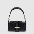 Drama Shoulder Bag - Black Light Gold