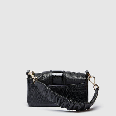 Drama Shoulder Bag - Black Light Gold