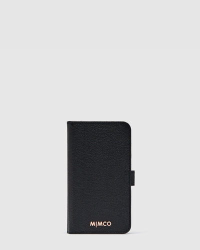 Classico Flip Case for iPhone 11 - Black Rose Gold