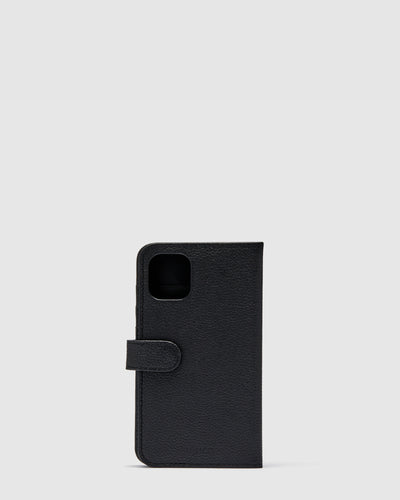 Classico Flip Case for iPhone 11 - Black Rose Gold
