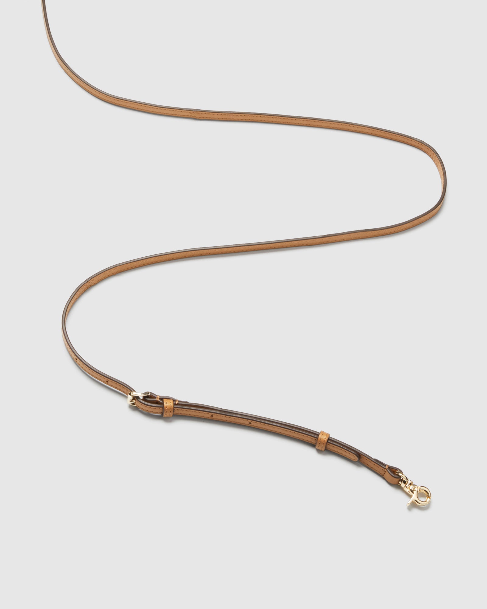 Link Crossbody Bag Strap 8mm - Caramel