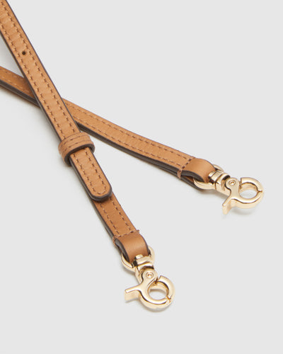 Link Crossbody Bag Strap 8mm - Caramel