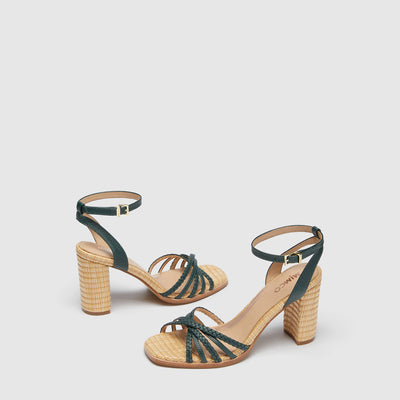 Cosmos Heels - Forte Green