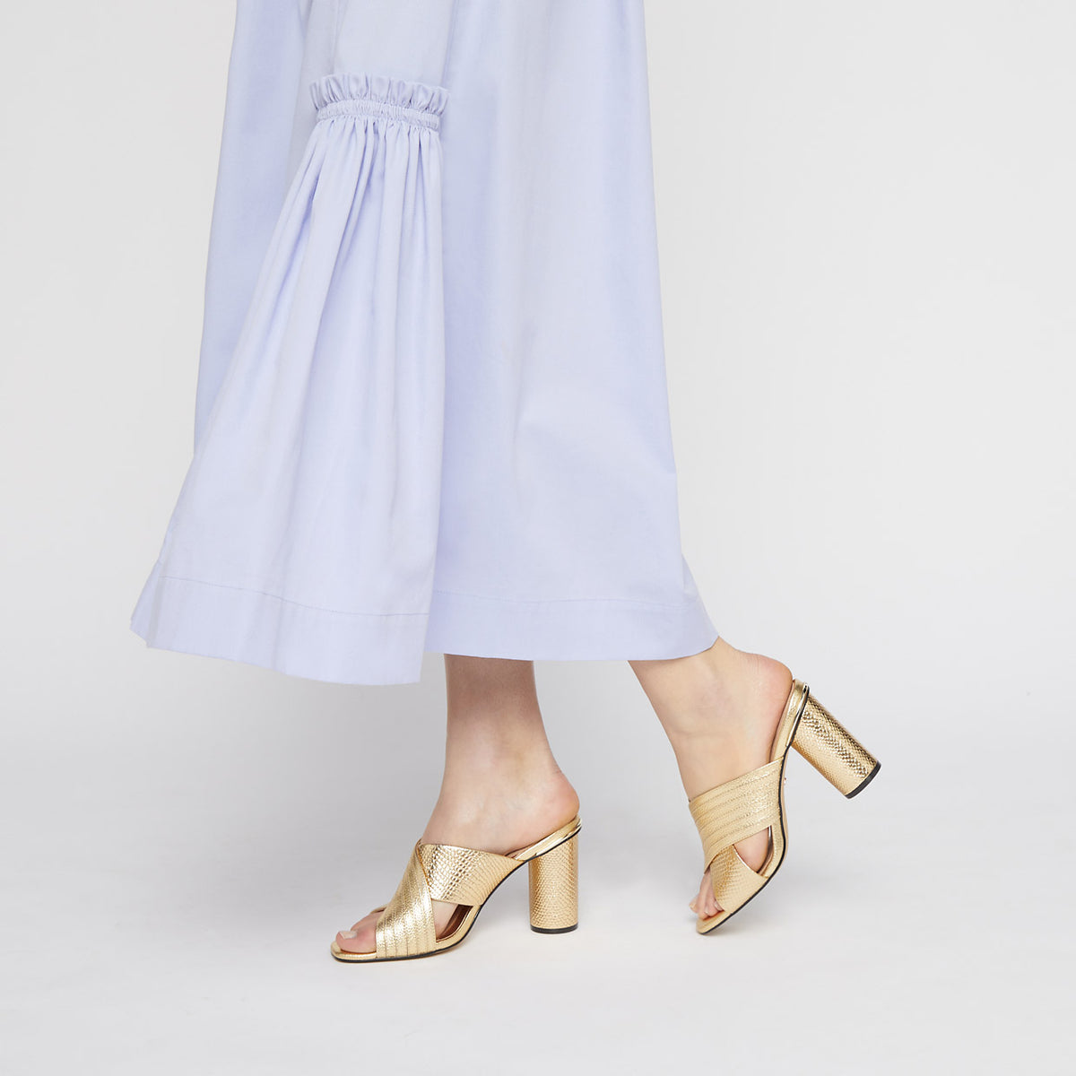 Equinox Mules - Gold