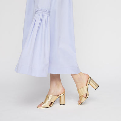 Equinox Mules - Gold
