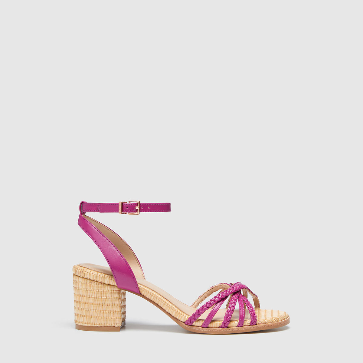 Cosmos Mid Heels - Bright Purple