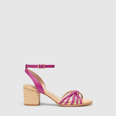 Cosmos Mid Heels - Bright Purple