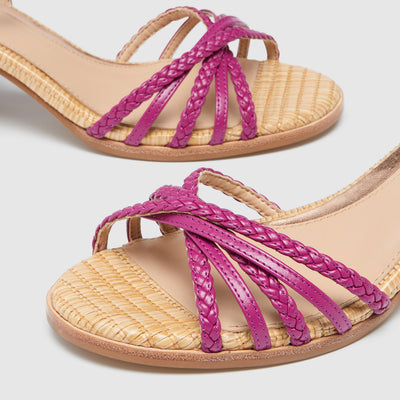 Cosmos Mid Heels - Bright Purple