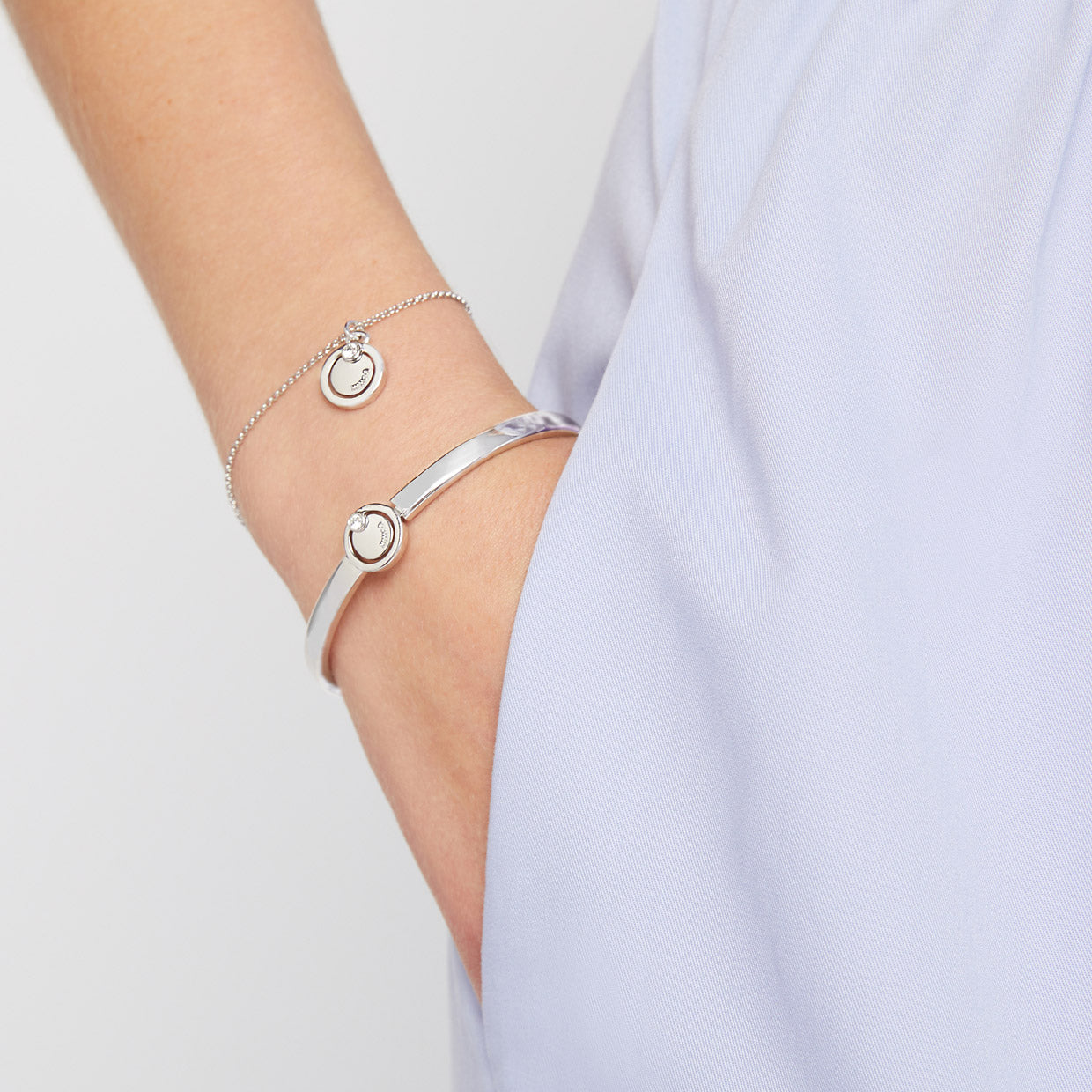 twirl bracelet - Silver