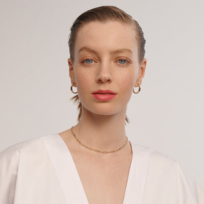 Mim-Link Sterling Silver Neck - Gold