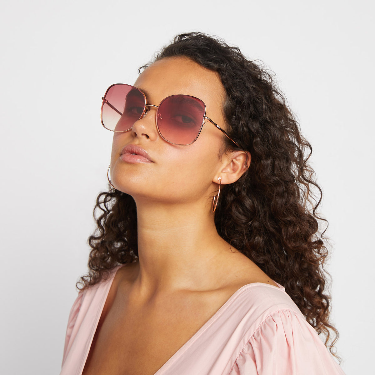lively sunglasses - Rose Gold