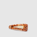 twirl hair clip - Chestnut