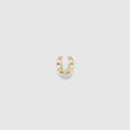 so lucky single stud earring - Gold