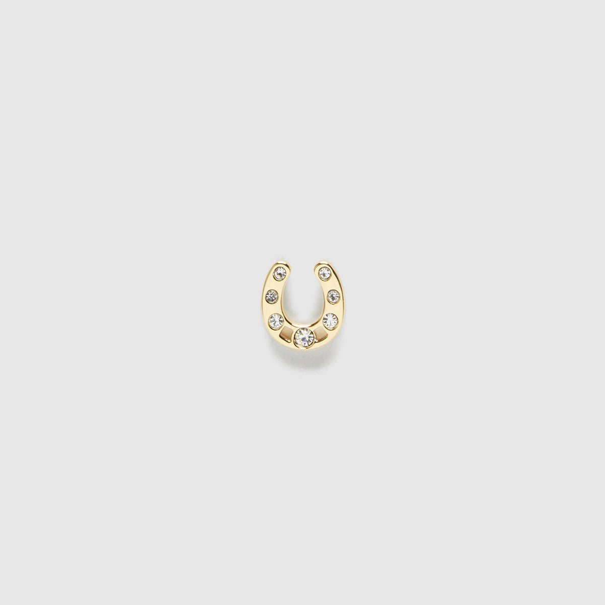 so lucky single stud earring - Gold
