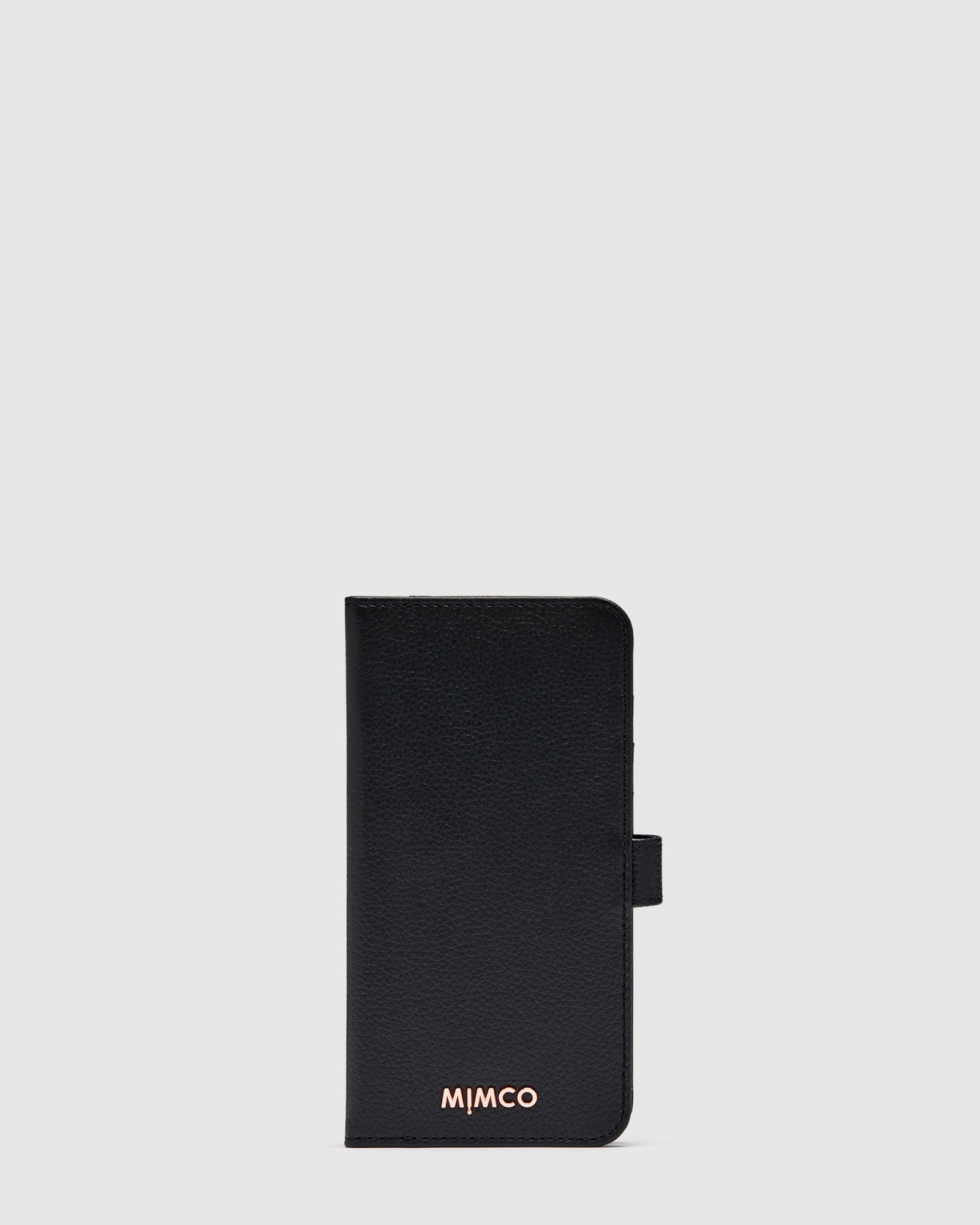 Classico Flip Case for iPhone 12 Pro Max - Black Rose Gold