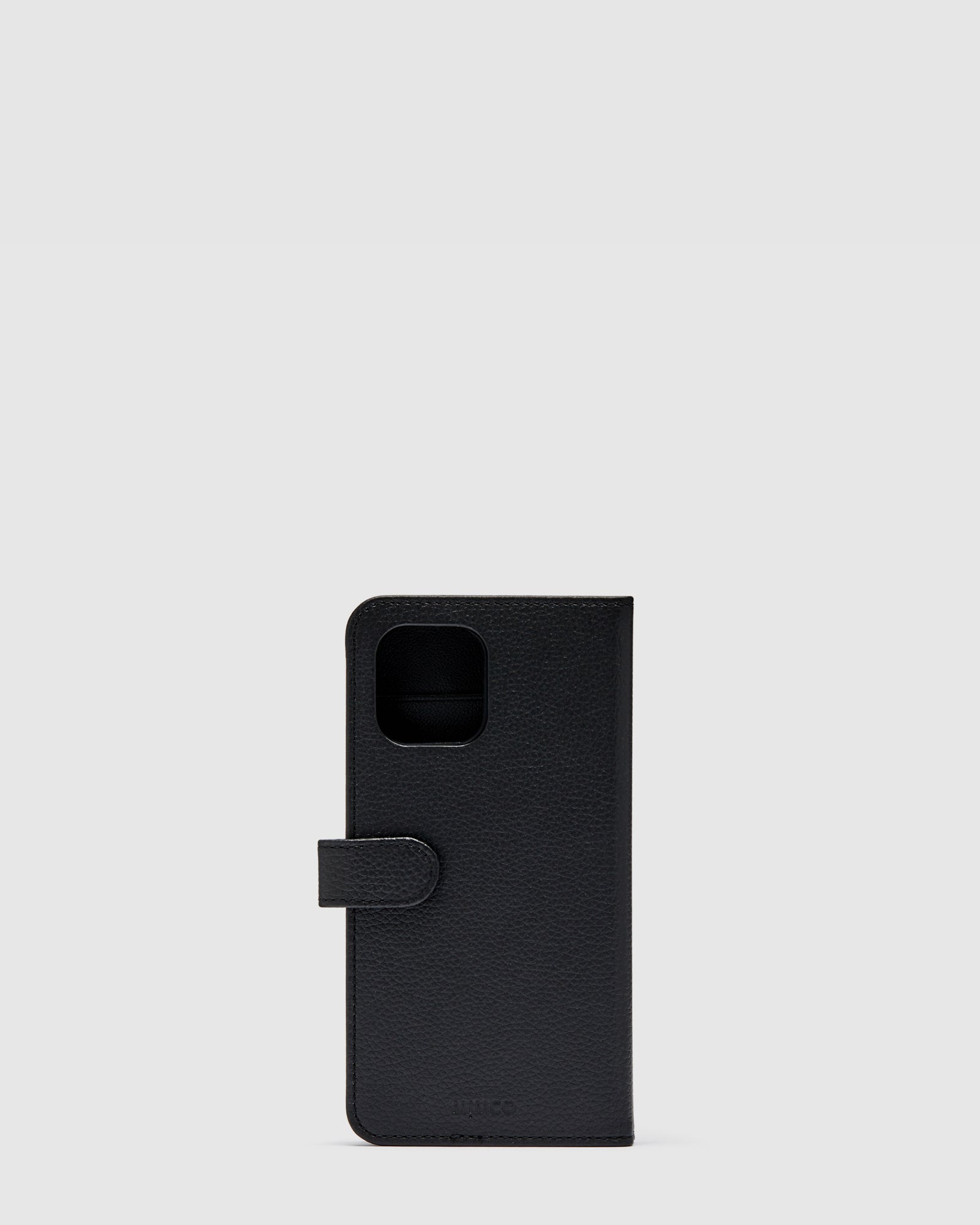 Classico Flip Case for iPhone 12 Pro Max - Black Rose Gold