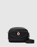 Mim-Mazing Satchel - Black Rose Gold
