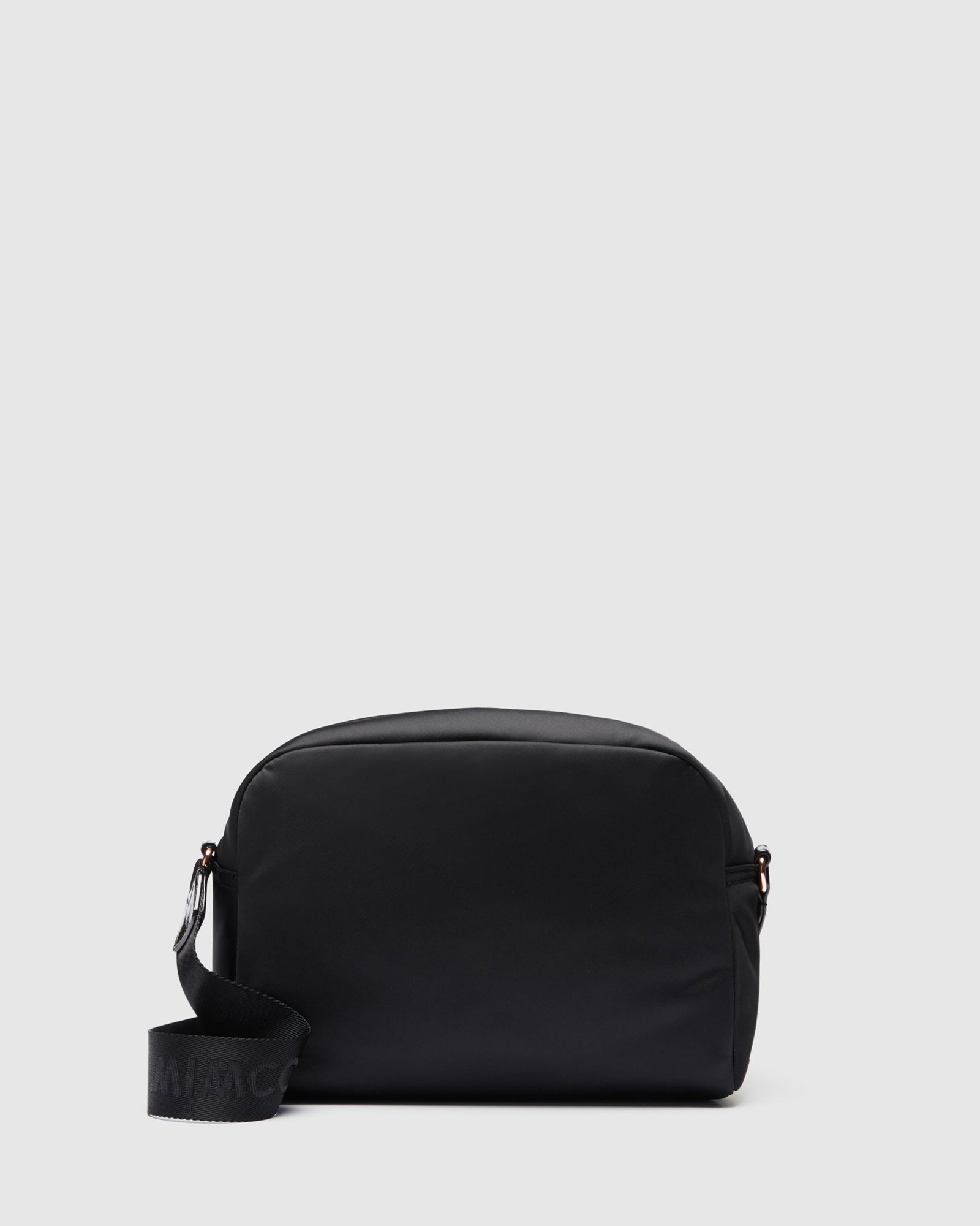 Mim-Mazing Satchel - Black Rose Gold