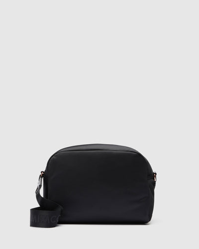 Mim-Mazing Satchel - Black Rose Gold