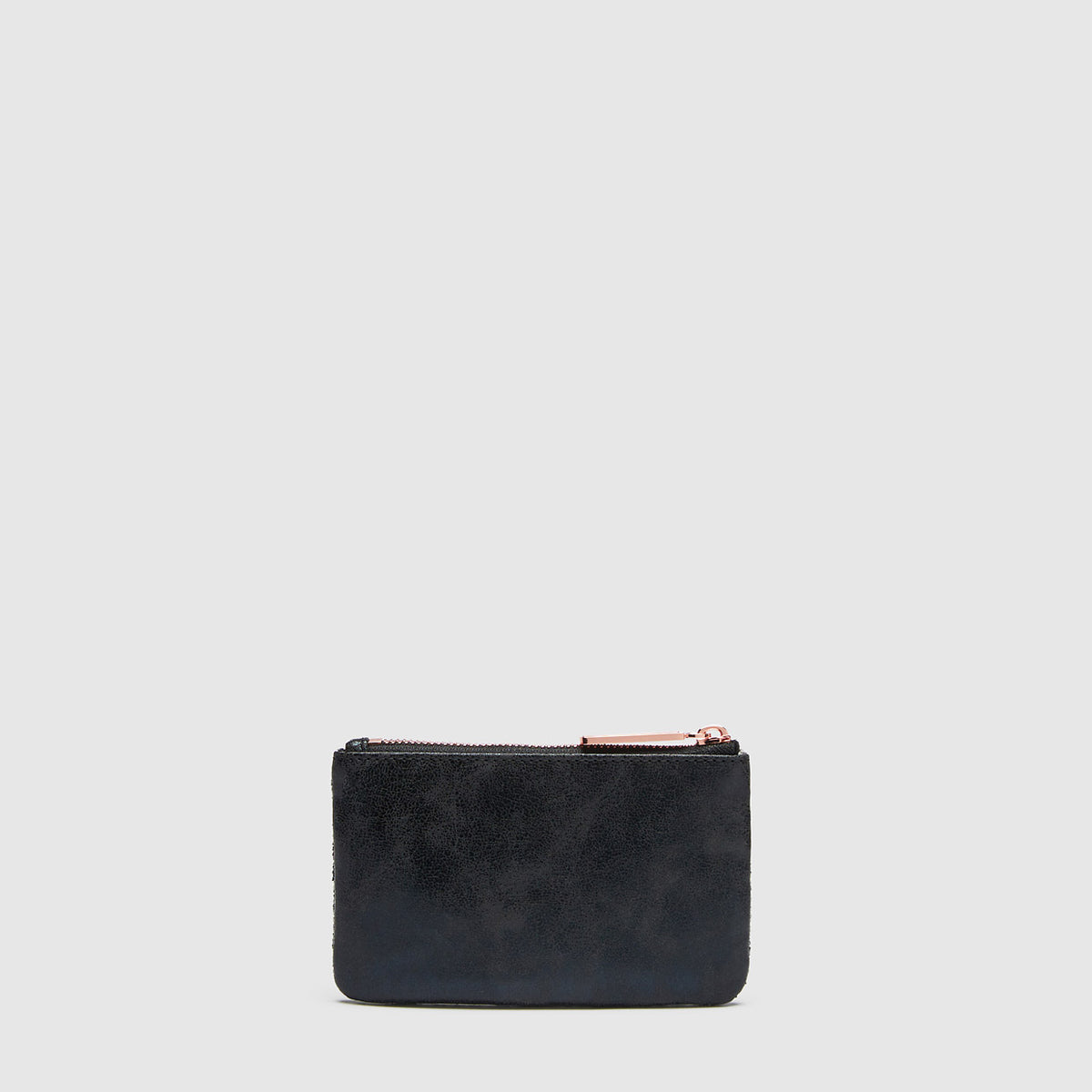 Glitz Pouch - Black Rose Gold
