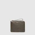 Classico Medium Pouch - Moss Green