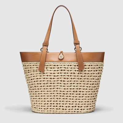 Intwine Tote Bag - Caramel