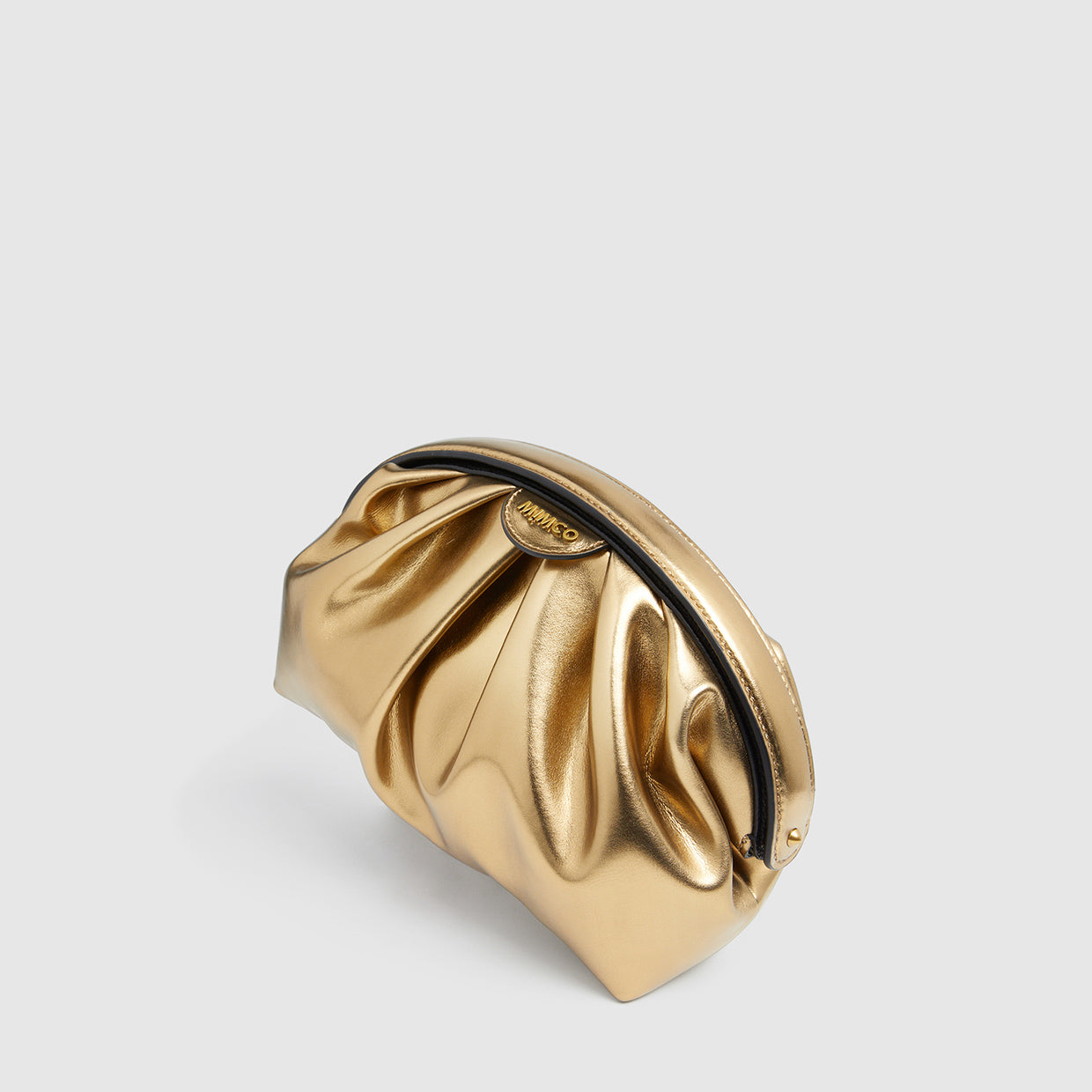 Bloom Clutch Evening Bag - Old Gold