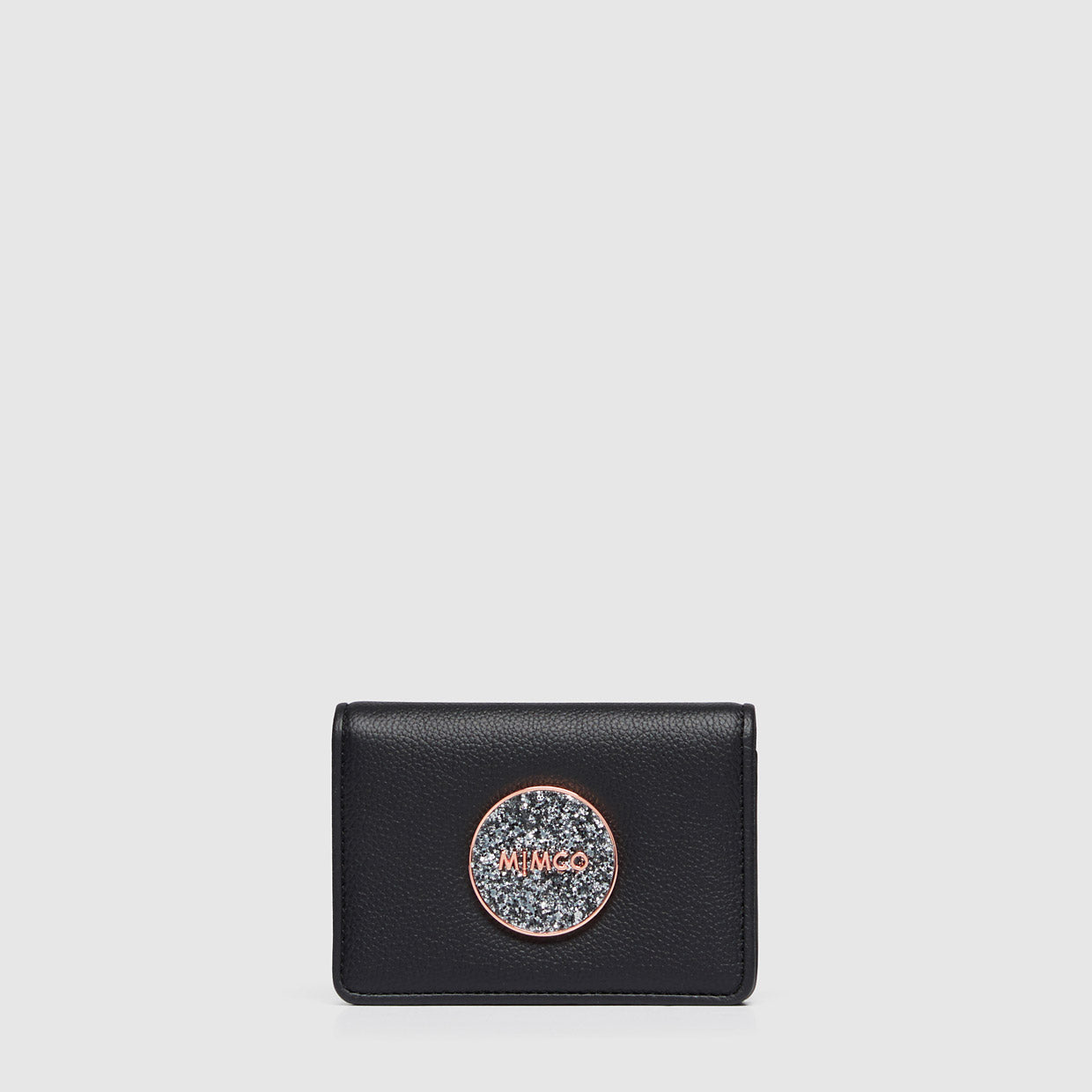 Bliss Medium Wallet - Black Rose Gold