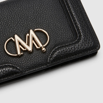 Unite Medium Wallet - Black Light Gold