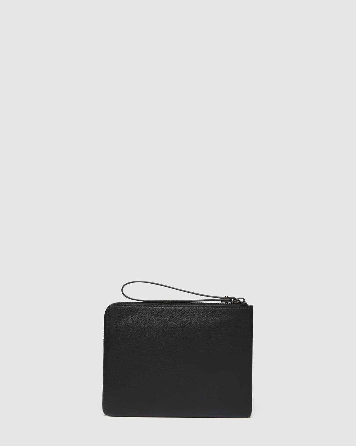 Classico Medium Pouch - Black Gunmetal