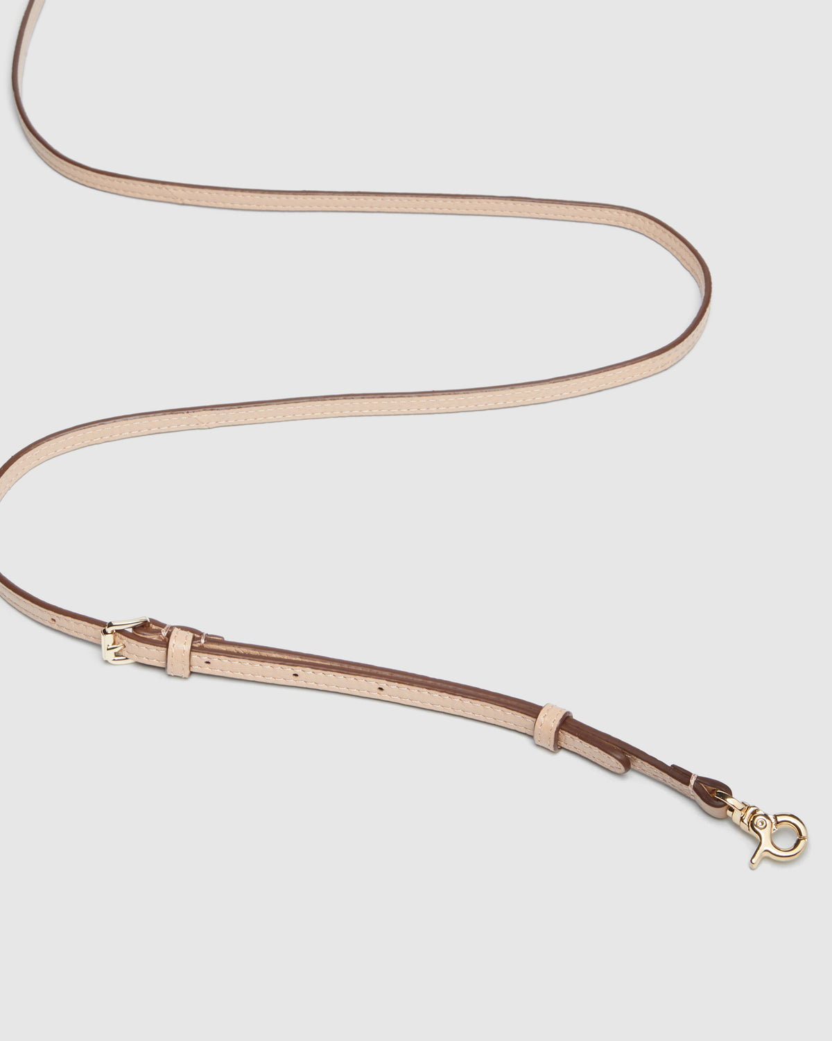 Link Crossbody Bag Strap 8mm - Almond