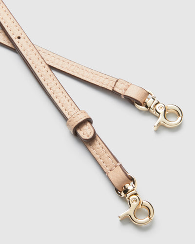 Link Crossbody Bag Strap 8mm - Almond