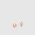 Expression Stud Earrings - Rose Gold