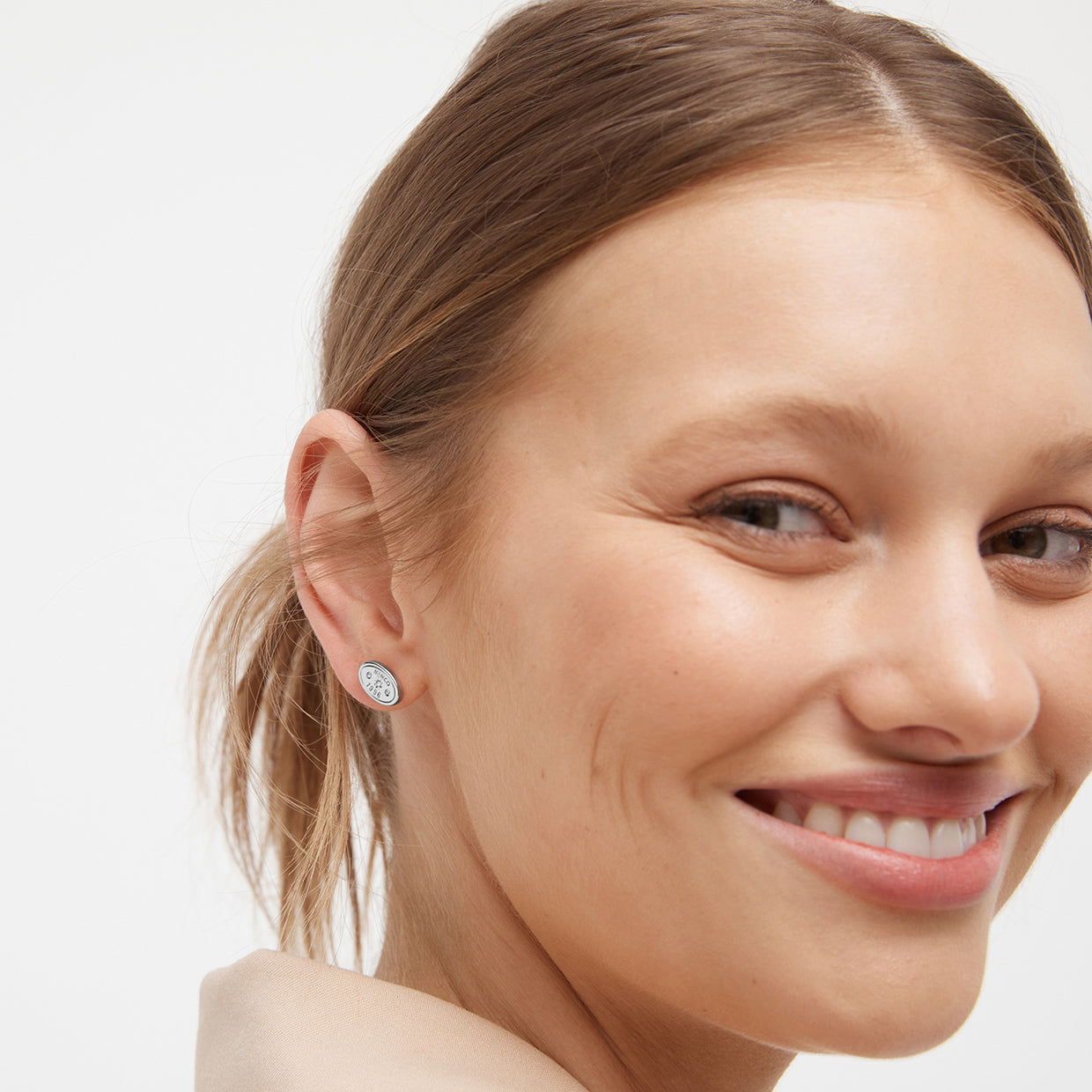 Aspire Stud Earring - Silver
