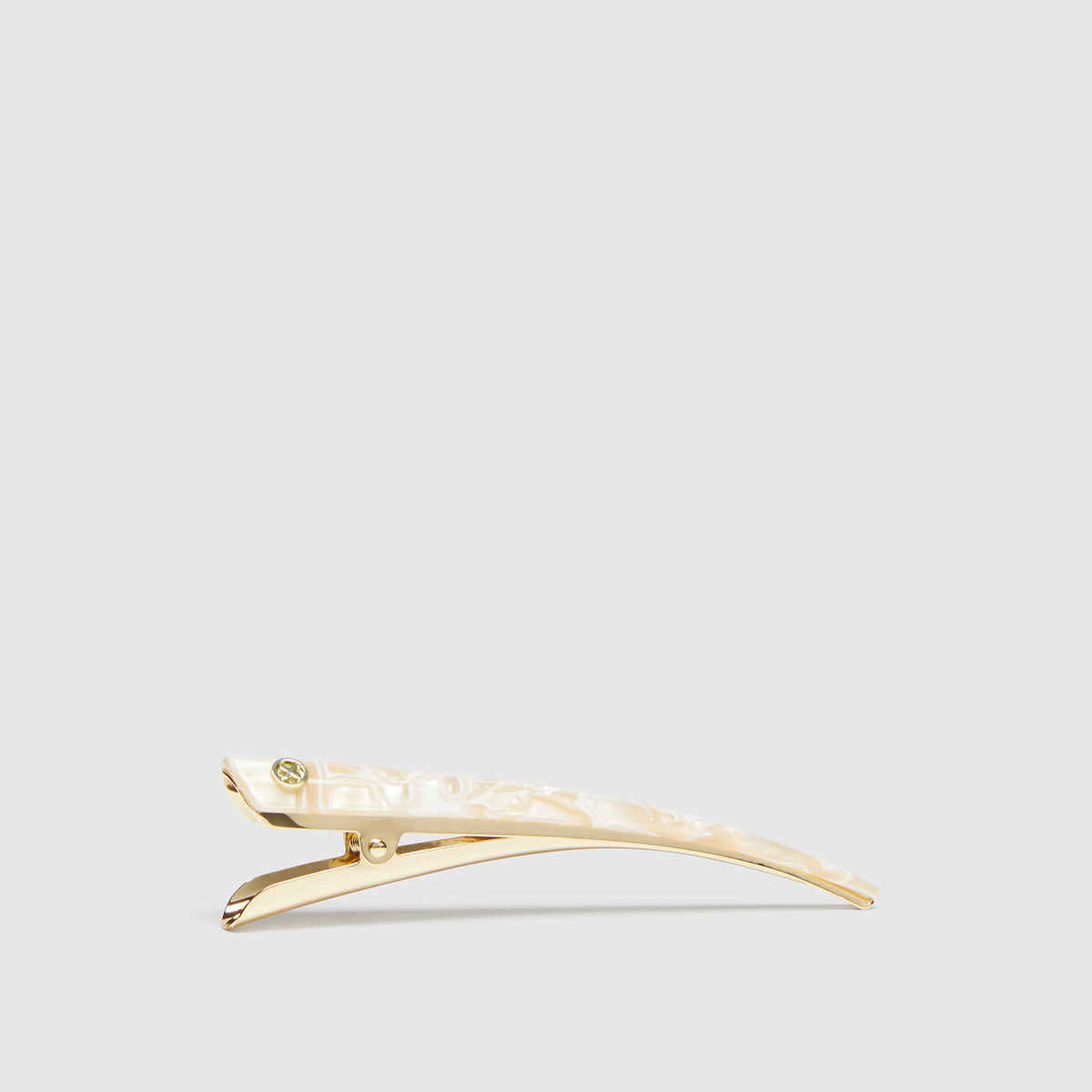 Miss Mim Concord Hair Clip - Alabaster