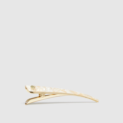 Miss Mim Concord Hair Clip - Alabaster