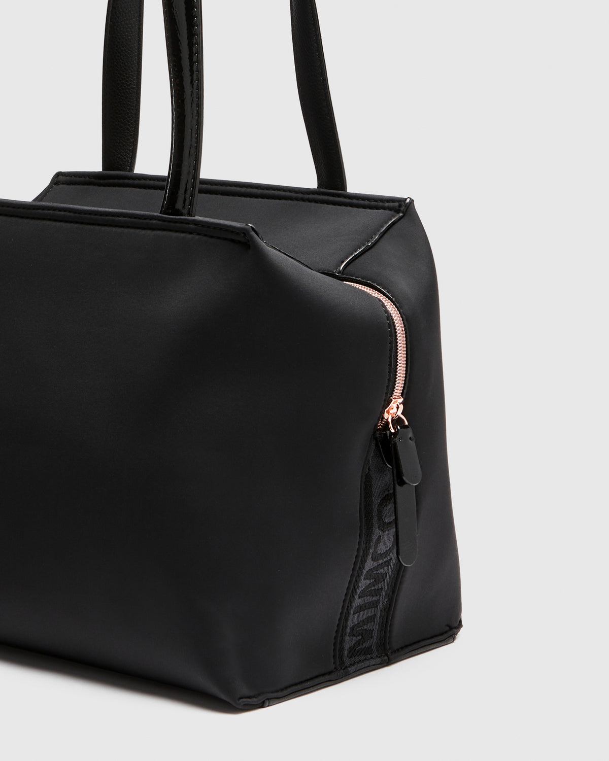 Serenity Mini Tote Bag - Black Rose Gold
