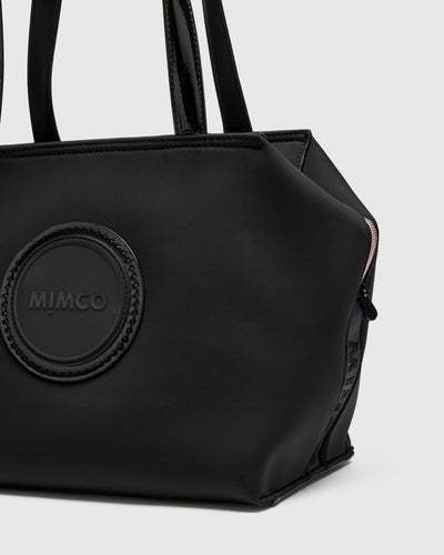 Serenity Mini Tote Bag - Black Rose Gold