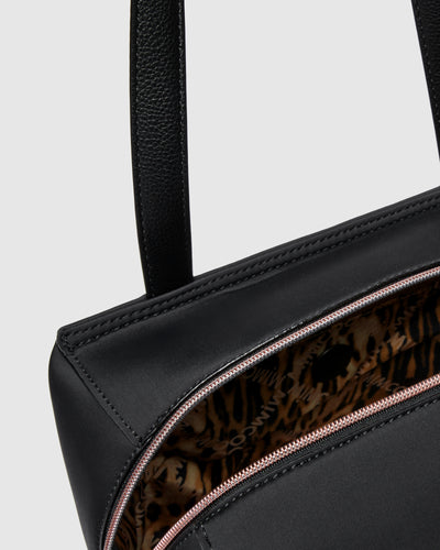 Serenity Mini Tote Bag - Black Rose Gold