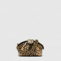 Bloom Mini Clutch Bag - Burnt Honey