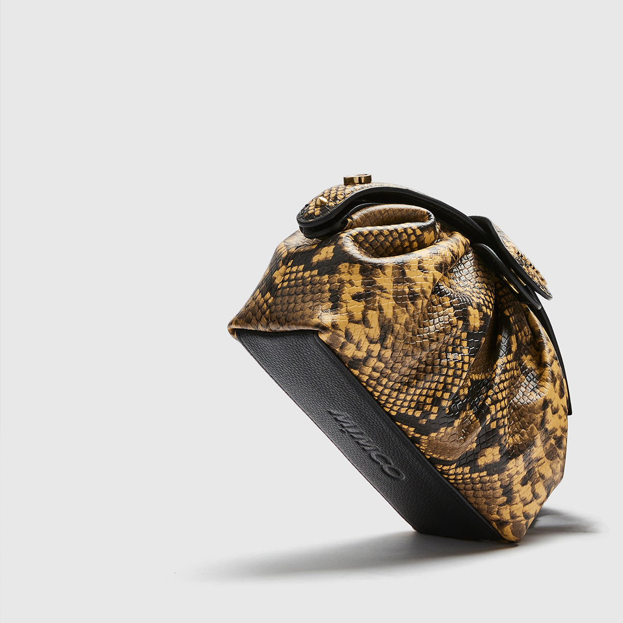 Bloom Mini Clutch Bag - Burnt Honey