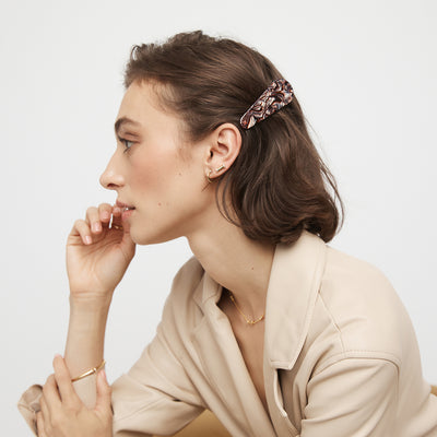 Miss Mim Hair Clip - Mocha