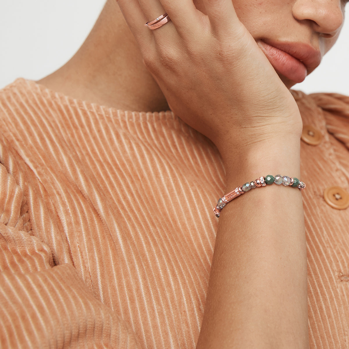 Halo Bracelet - Forest Green