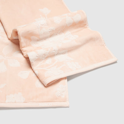 Vine Bath Towel - Almond
