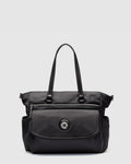 Mim-Mazing Baby Bag - Black Gunmetal
