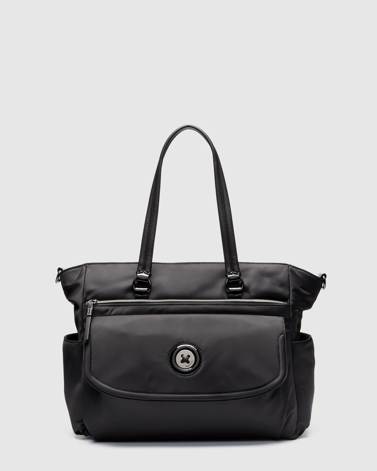 Mim-Mazing Baby Bag - Black Gunmetal