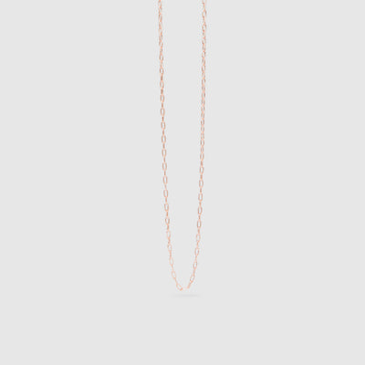 Connective Sterling Silver Necklace - Rose Gold