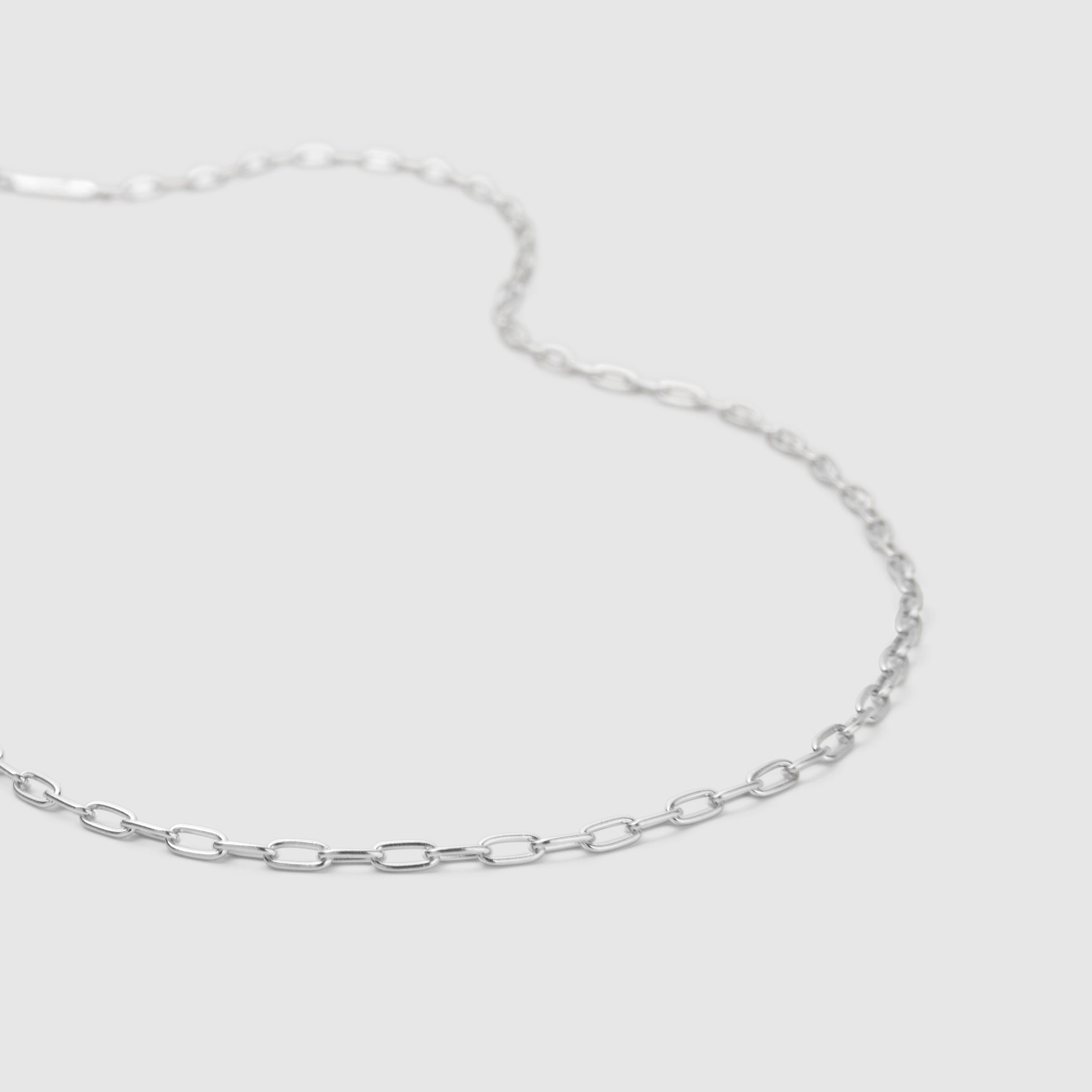 Connective Sterling Silver Necklace - Silver